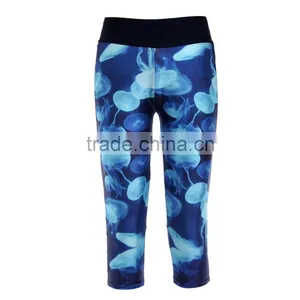 OEM Service Chinese Supplier High Quality Custom Sublimation Leggings With Pocket thumbnail-2