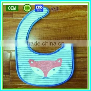 Top Quality 100% Cotton Embroidery Baby Bibs thumbnail-1
