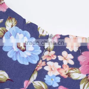 ShiJ Girl Dress 12M to 12Y 100% Cotton Coloful Floral Kids Clothes thumbnail-3