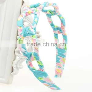 Ladies Hair Accessory Fashion Hollow Fabric Headband thumbnail-6