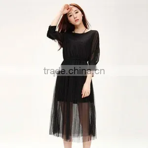 2013 Latest Long Elegant Bohenmia Pleated Dresses thumbnail-1