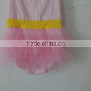 Hot Children Girls Fashion Clothing Ruffle Cherven Romper Summer Vacation Wholesale 2016 Kids Party Clothes thumbnail-3