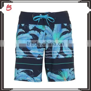 2017custom Latest Style Mens Swim Shorts Fabric Beach Shorts for Sale thumbnail-1