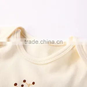 New Spring Baby Infants Romper Set Long Sleeves Unisex Cotton Onesie Jumpsuit thumbnail-5