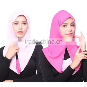 Middle East Women Both Sides of the Head Scarf Cape Head and Back Hat thumbnail-6