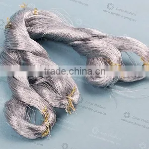 Metallic Knitting Yarn Silver Thread Silver Plated Thread thumbnail-1
