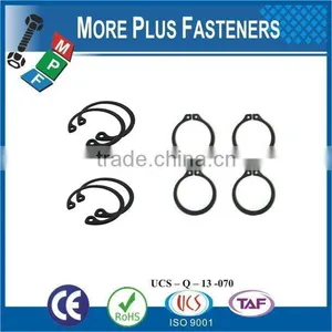 Made in Taiwan Stainless Steel 9/16" Copper Internal External Retaining Ring thumbnail-6