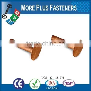 Made in Taiwan Round Head Rivet POP Rivet River Screw Copper Rivets thumbnail-5