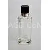 100ML Electro-plated Plastic Perfume Bottle With Plastic Cap and FEA 15mm Aluminum Collar thumbnail-1