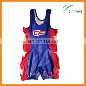 Custom Design Sublimation Wrestling Singlet, Custom Professional Wrestling Singlets for Men, Wrestling Singlets for Man thumbnail-1
