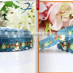 Hot Sell Stock Printed Christmas Ribbon thumbnail-6