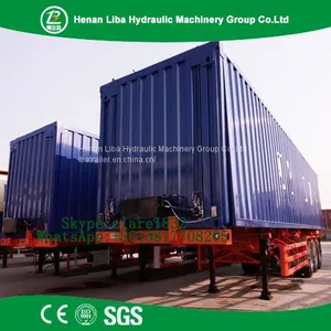 Customized Enclosed Truck Semi Trailer /Box /Van Semi Trailer/Container 32ft-60ft thumbnail-1