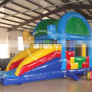 Popular Commercial Bouncer, Air Bouncer Inflatable Trampoline With Slide for Kids thumbnail-2