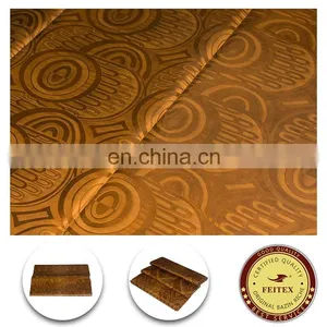 Feitex Fabric Stores 100% Cotton Textile Fabric Material Bazin Riche For Wedding Fabric thumbnail-1