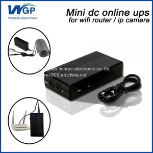 Network System Lithium Ion Battery Backup Intelligent Pluggable Mini Ups 12v for Wifi Router thumbnail-1