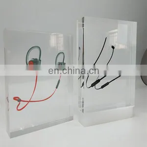 Acrylic Brand Logo Block,logo Printing Block,promotion Gift Block thumbnail-1