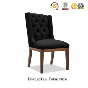 New Arrival Solid Wooden Dining Chairs Coffee Shop Restaurant Cafe Furniture thumbnail-3