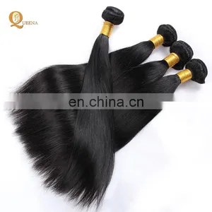 Xuchang Fuxin Hair Factory Price 7A Remy Cheap Peruvian Straight Human Hair Weft thumbnail-5
