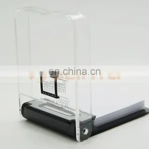 Custom Logo Cheap Promotional Plastic Gifts Scratchpads With Phone Stand thumbnail-5