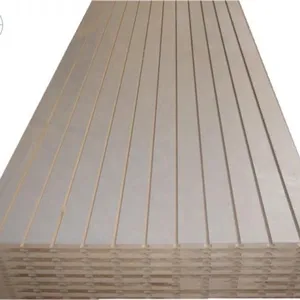 Groove MDF 15mm 18mm for Furniture Made in China thumbnail-1