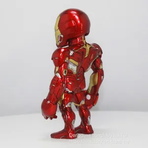 Disney Marvel Avengers Iron Man Hulk Thanos Doctor Strange 6 Style Q Version Action Figure Anime Collection Figurine Toy Model thumbnail-4
