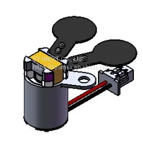 MX-MG-170 Mechanical Infrared Thermal Imaging Shutter (ITI), Flag Type Freeshipping , No MOQ Limited thumbnail-1