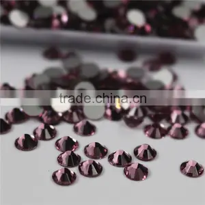 Wholesale Beads Light Amethyst Flatback Non Hotfix Rhinestones thumbnail-5