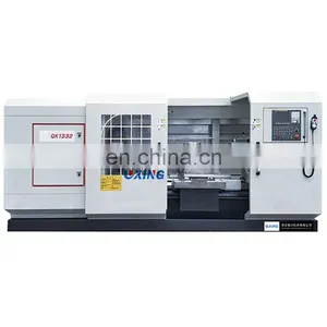 China Large Bore Cnc Pipe Thread Threading Lathe Machine QK1313 QK1319 QK1322 for Sale thumbnail-3