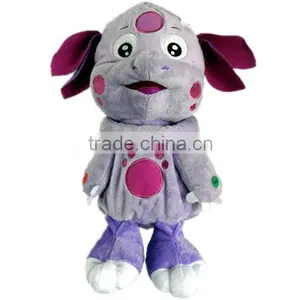 Plush Purple Cow With Sounder/plush Cow thumbnail-1