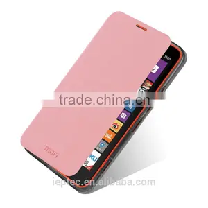 MOFi Wholesale PU Leather Mobile Phone Flip Cover Cases for Nokia Lumia 1320 thumbnail-2