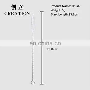 Factory Direct Reusable Metal Drinking Straws Stainless Steel thumbnail-3