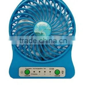 Strong Wind USB Fan /Portable Mini USB Fan/Rechargeable USB Fan For Coffice and Home thumbnail-1