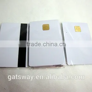 Blank PVC White Contact ic Card With Personalization thumbnail-1