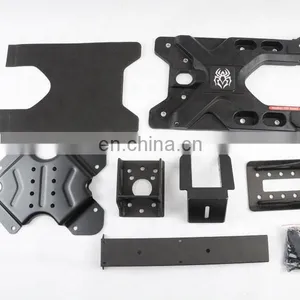 Reinforced Tailgate Hinge+reinforced Spare Tire Rack for Jeep Wrangler JK Car Bumper Auto Parts 4x4 thumbnail-1