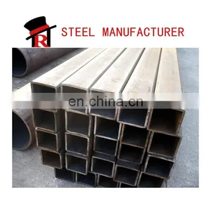 High Quality Carbon Square Pipe 32mm 60mm 1045 ASTM A36 Galvanized Square Pipe thumbnail-3