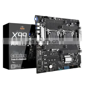 X99 Dual Cpu LGA2011-3 ECC REG DDR4 X99 Dual f2 Motherboard Fast Delivery thumbnail-1