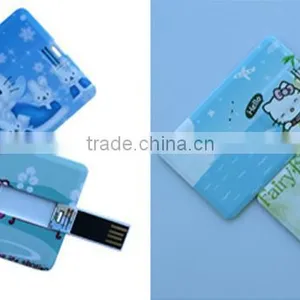 Mini Card USB Flash Drive With Full Color Printing thumbnail-1