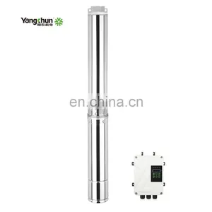 Automatic 100m Deep Well DC 2 Inch Outlet Solar Water Pump System thumbnail-1