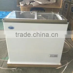 110V 60HZ Energy Saving Commercial Glass Door Freezer,mini China Display Freezer With ETL thumbnail-2