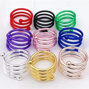 Table Decoration Accessories Tool Serviette Rings West Dinner Napkin Ring thumbnail-2