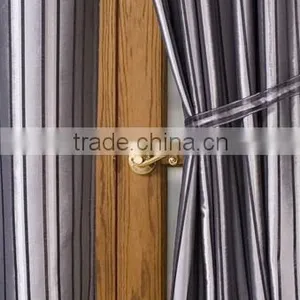 NEW EUROPEAN STYLE VOILE STRIPE WINDOW CURTAIN FROM CHINA thumbnail-1