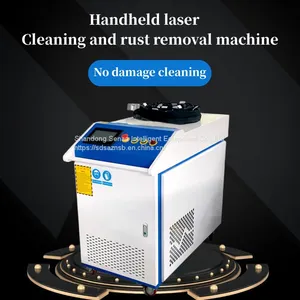 Factory Handheld Laser Rust Remover Non-contact Oxide Skin Paint Oil Stain Cleaning Metal Laser Cleaning Machine thumbnail-1