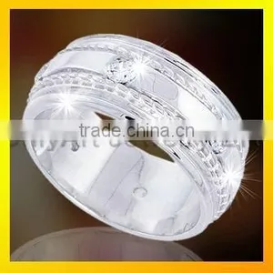 Popular 925 Silver cz Rings Jewellery for Lady Paypal Acceptable thumbnail-1