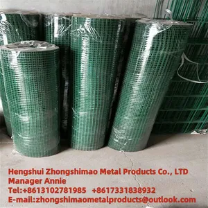 PVC-Welded Wire Mesh/flower and Wood Fences/ vinyl Coat Wire Mesh/ plastic Wire Mesh thumbnail-4