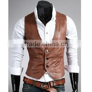 Stylish Leather Vests thumbnail-1