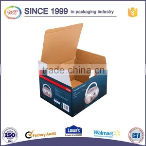 Strong Custom Color Printing Corrugated Paper Double Layer 3-ply Cardboard Carton thumbnail-1