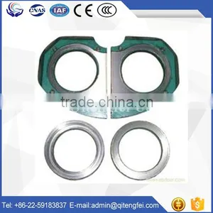Concrete Pump Spare Parts Spectacle Wear Plate and Wear Ring thumbnail-2