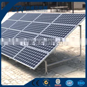 Aluminium Frame of Photovoltaic Modules Ground Mounting Aluminum Solar G Bracket Tin Roof Solar Mounting Bracket With thumbnail-6