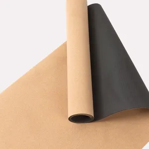 Eco-Conscious Cork Yoga Mat for Professional and Home Fitness Use thumbnail-1