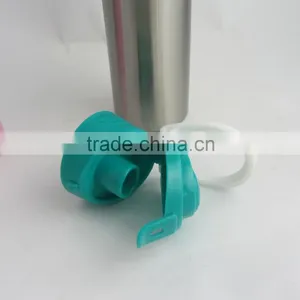 Colorful Painting Wholesale Wide Mouth Long Neck Single Wall Stainless Steel Sport Water Bottle thumbnail-2